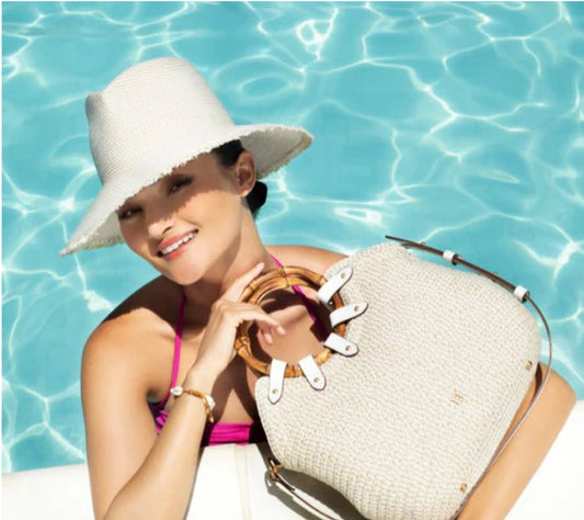 Beach to Brunch: How to Style Your Raffia Accessories All Day Long