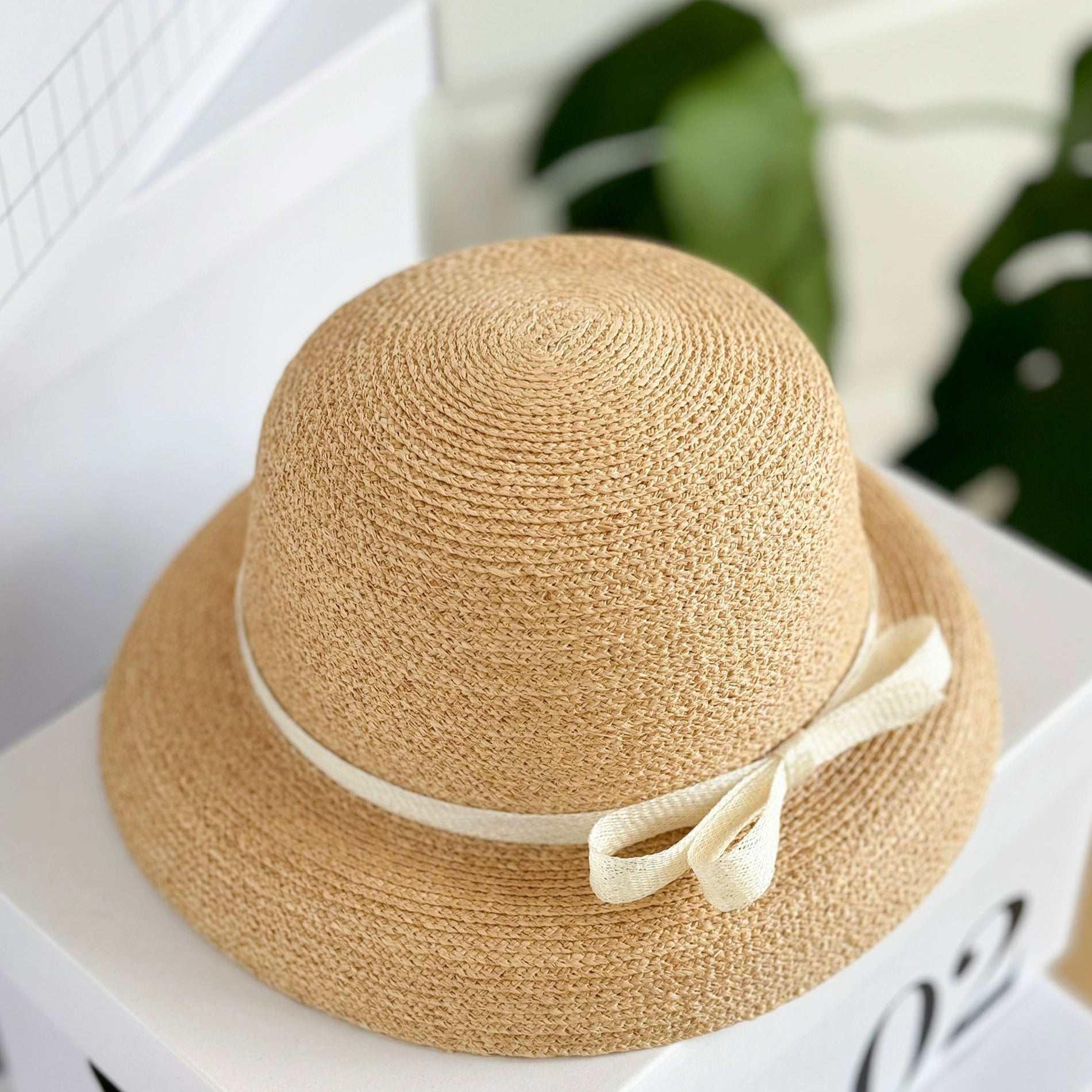 Elise Raffia Sun Hat