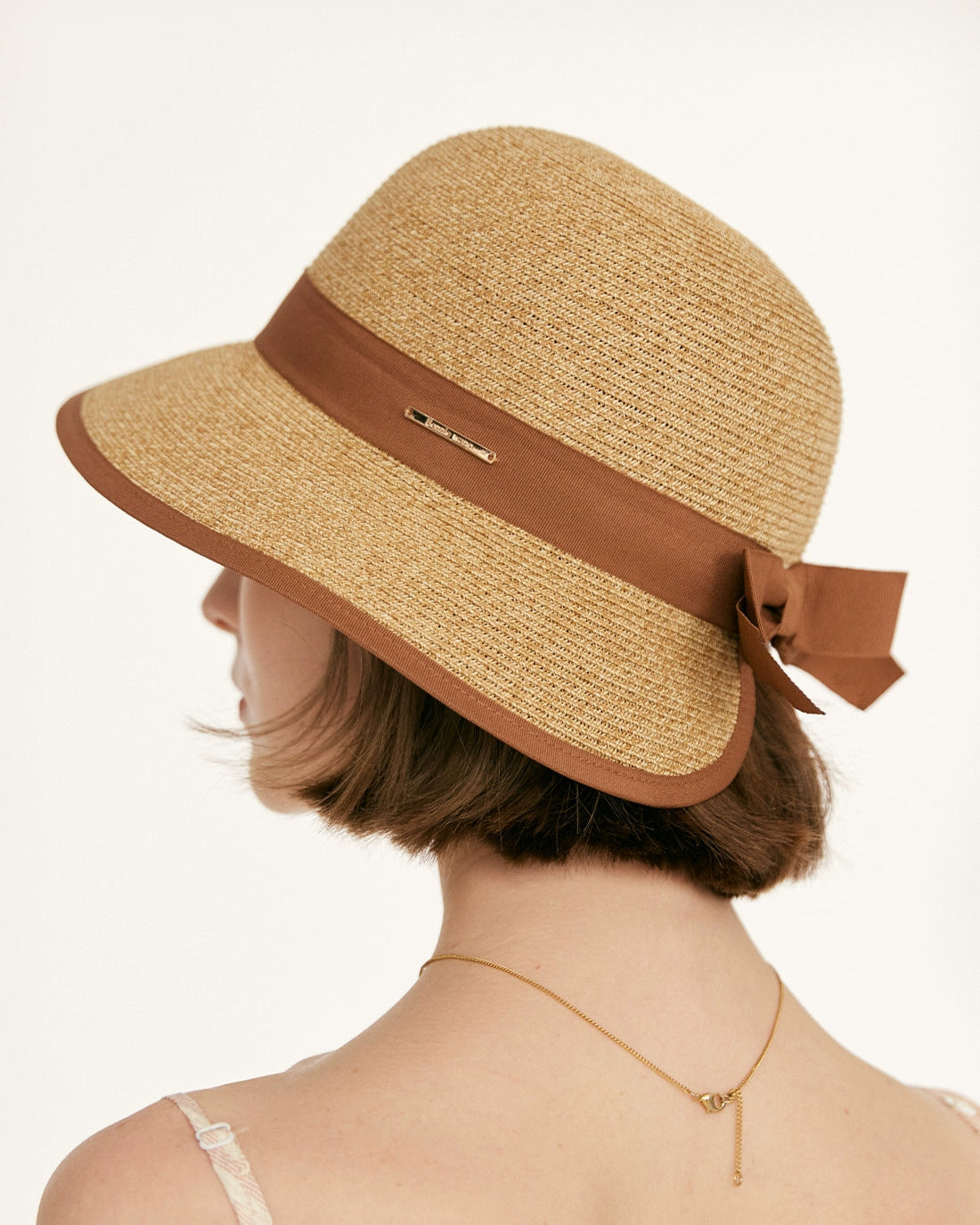 Audrey Foldable Raffia Sun Hat