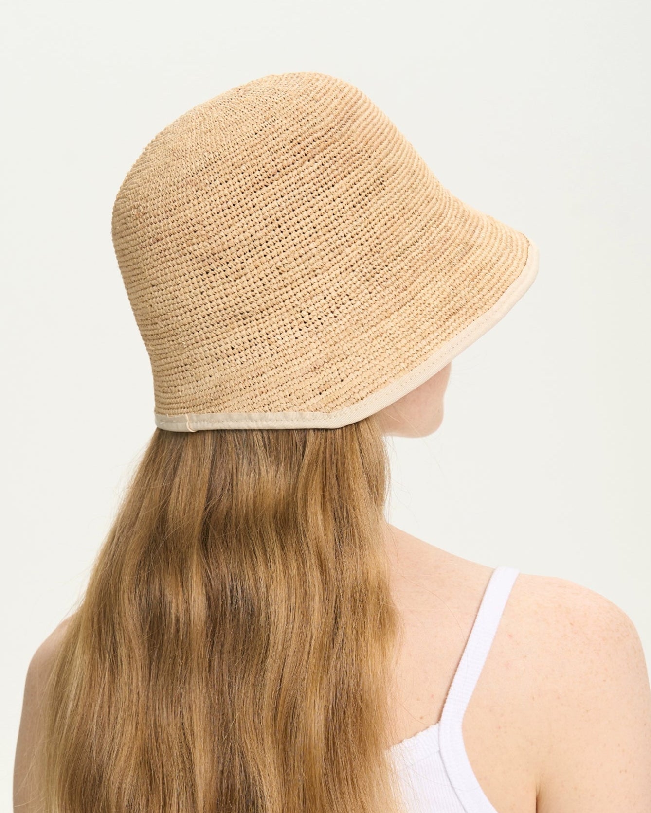 Isla Raffia Crochet Bucket Hat