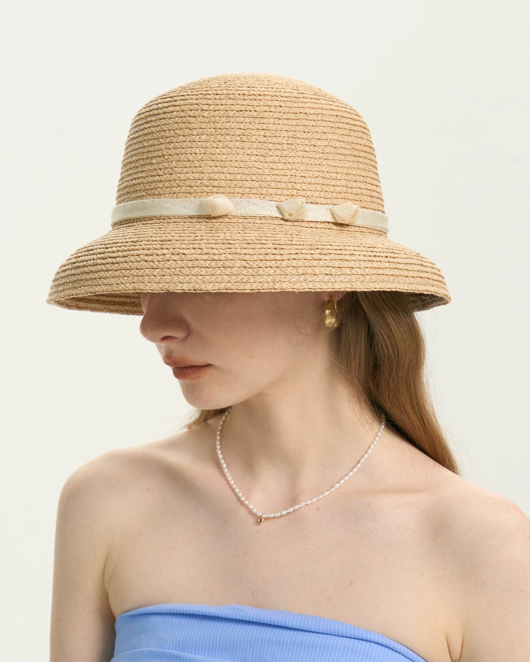 Elise Raffia Sun Hat