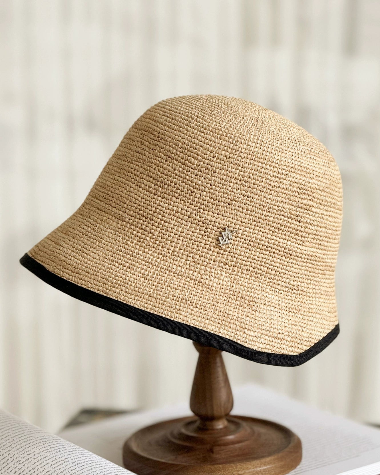 Isla Raffia Crochet Bucket Hat