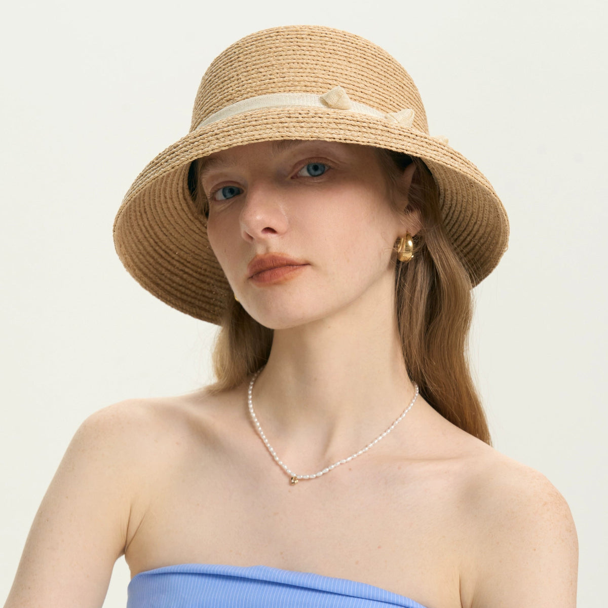Elise Raffia Sun Hat
