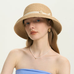 Elise Raffia Sun Hat
