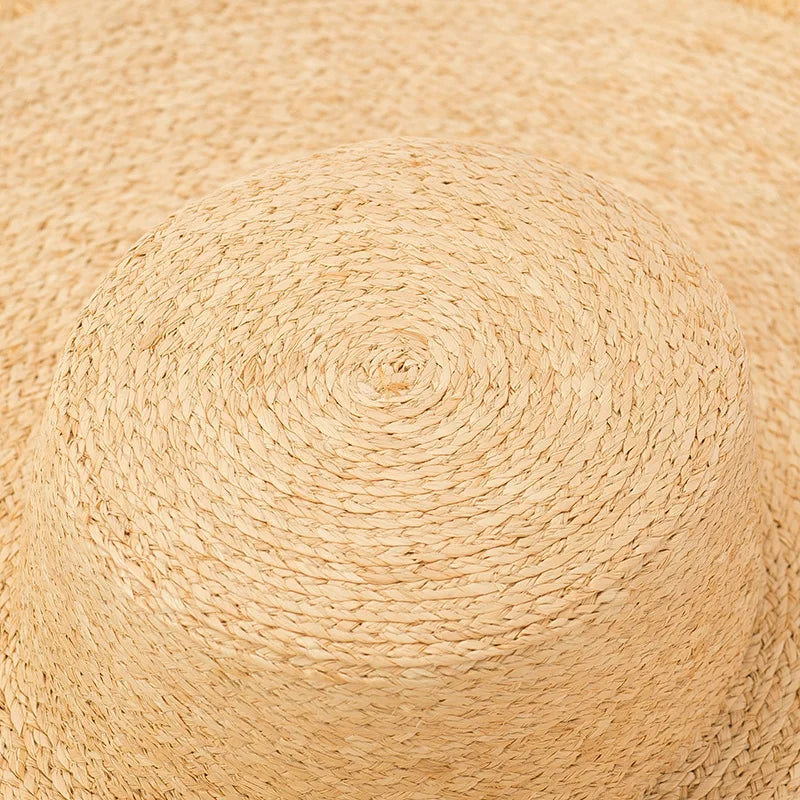 Zuri -Brim Raffia Sun Hat